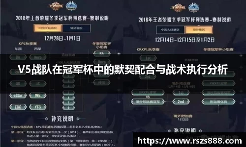V5战队在冠军杯中的默契配合与战术执行分析